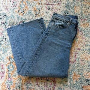Banana Republic Mid-Rise Wide Leg Crop Jeans – Size 31